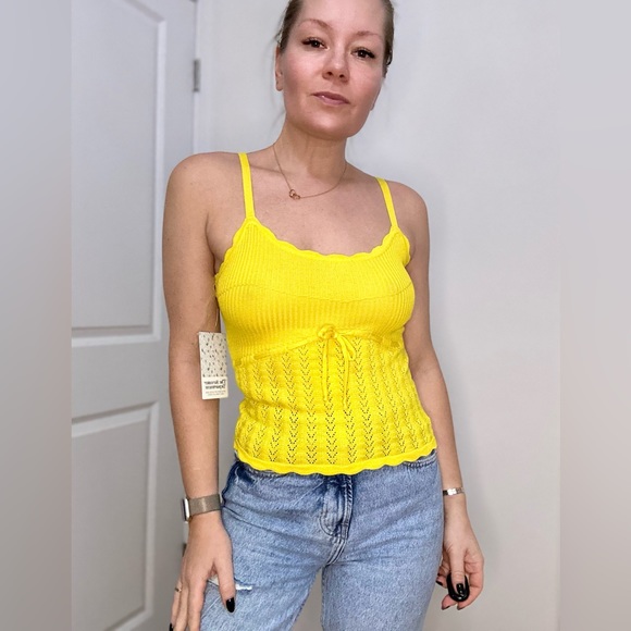 Pointelle Knit Tank - Picture 1 of 7